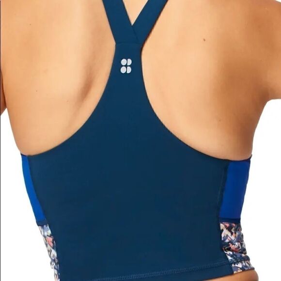 Sweaty Betty Power Cropped Workout Tank Large - Picture 5 of 7